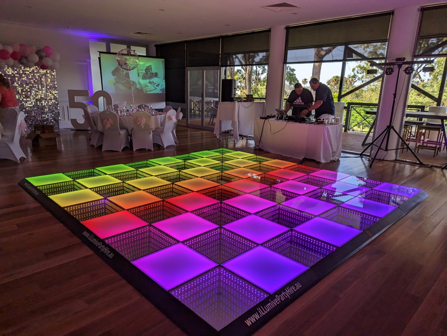 LED Dance floor in brisbane