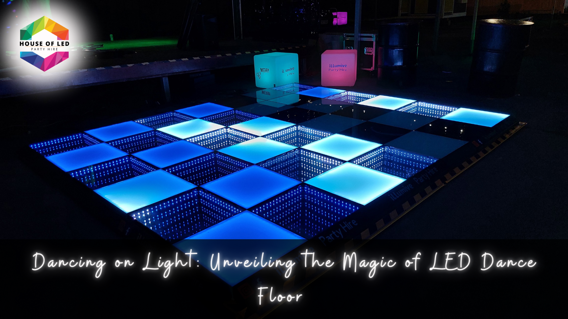 LED Dance Floor - House of LED Party Hire