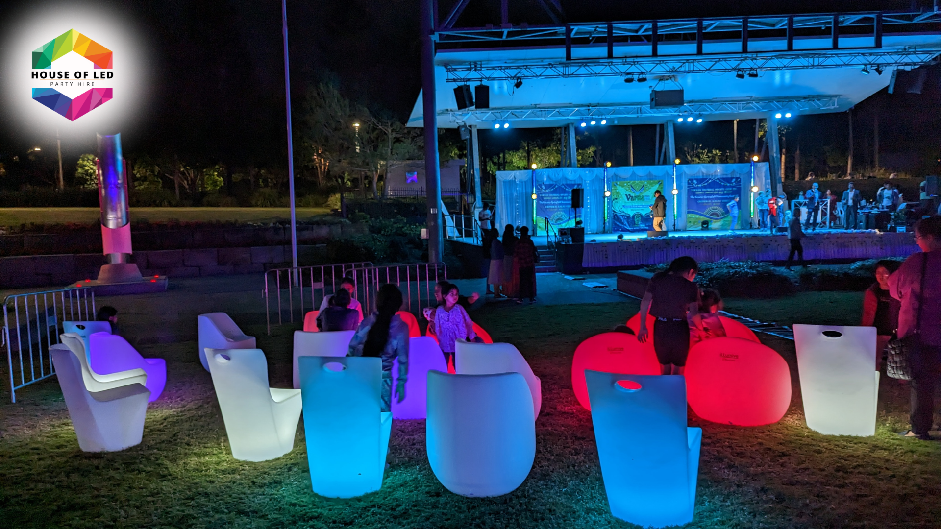LED Chairs and LED Furniture for party